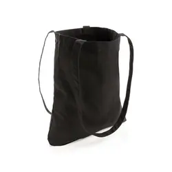 Vrećica za kupovinu od recikliranog pamuka 330 g/m² Impact AWARE™ P762.54 black-2