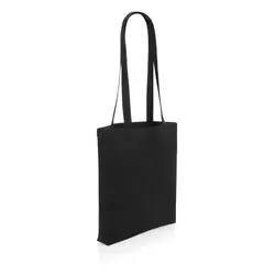 Vrećica za kupovinu od recikliranog pamuka 330 g/m² Impact AWARE™ P762.54 black-3