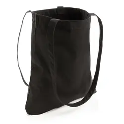 Vrećica za kupovinu od recikliranog pamuka 330 g/m² Impact AWARE™ P762.54 black-6
