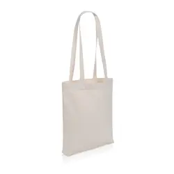Vrećica za kupovinu od recikliranog pamuka 330 g/m² Impact AWARE™ P762.54 off white-3