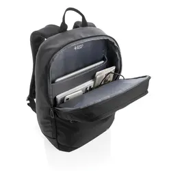 Ruksak za laptop s UV-C džepom za sterilizator Swiss Peak Heritage P762.55 black-7
