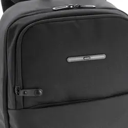 Ruksak za laptop s UV-C džepom za sterilizator Swiss Peak Heritage P762.55 black-8