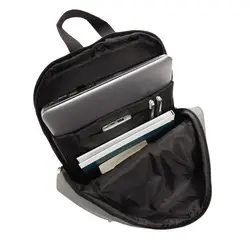 Ruksak za laptop 15,6'' od umjetne kože P762.57 grey-9