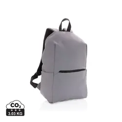 Ruksak za laptop 15,6'' od umjetne kože P762.57 grey-0