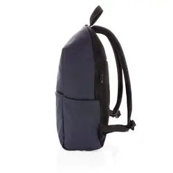 Ruksak za laptop 15,6'' od umjetne kože P762.57 navy-7