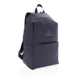 Ruksak za laptop 15,6'' od umjetne kože P762.57 navy-3