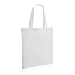 Vrećica za kupovinu od recikliranog pamuka 145 g Impact AWARE™ P762.62 white-1