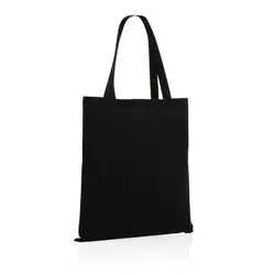 Vrećica za kupovinu od recikliranog pamuka 145 g Impact AWARE™ P762.62 black-4