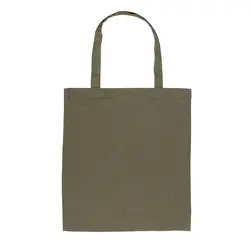 Vrećica za kupovinu od recikliranog pamuka 145 g Impact AWARE™ P762.62 green-2