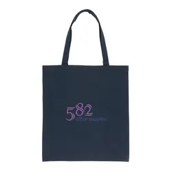Vrećica za kupovinu od recikliranog pamuka 145 g Impact AWARE™ P762.62 navy-3