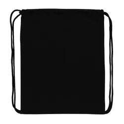 Ruksak s vezicama od recikliranog pamuka 145 g P762.63 black-2