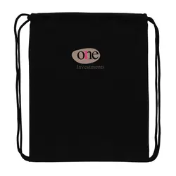 Ruksak s vezicama od recikliranog pamuka 145 g P762.63 black-3