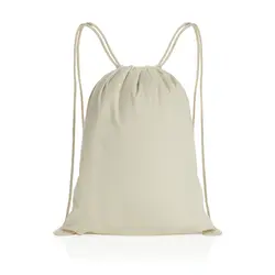Ruksak s vezicama od recikliranog pamuka 145 g P762.63 off white-4