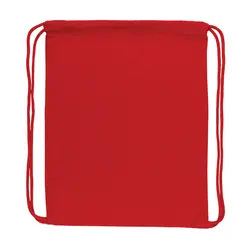 Ruksak s vezicama od recikliranog pamuka 145 g P762.63 red-2