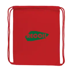 Ruksak s vezicama od recikliranog pamuka 145 g P762.63 red-3