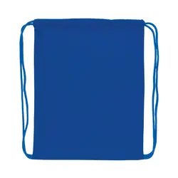 Ruksak s vezicama od recikliranog pamuka 145 g P762.63 blue-2