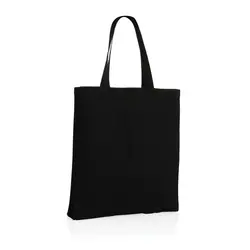 Torba od recikliranog pamuka s dnom 145 g Impact AWARE™ P762.64 black-4
