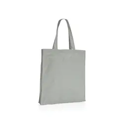 Torba od recikliranog pamuka s dnom 145 g Impact AWARE™ P762.64 grey-1