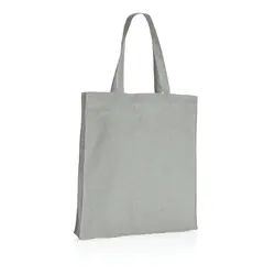 Torba od recikliranog pamuka s dnom 145 g Impact AWARE™ P762.64 grey-4