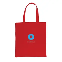 Torba od recikliranog pamuka s dnom 145 g Impact AWARE™ P762.64 red-3