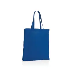 Torba od recikliranog pamuka s dnom 145 g Impact AWARE™ P762.64 blue-1