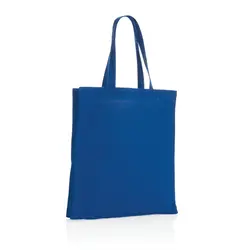 Torba od recikliranog pamuka s dnom 145 g Impact AWARE™ P762.64 blue-4