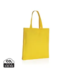 Torba od recikliranog pamuka s dnom 145 g Impact AWARE™ P762.64 yellow-7