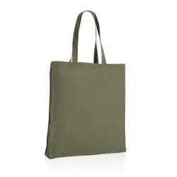 Torba od recikliranog pamuka s dnom 145 g Impact AWARE™ P762.64 green-4