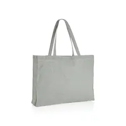 Vrećica za kupovinu od recikliranog pamuka 145 g Impact AWARE™ P762.65 grey-1