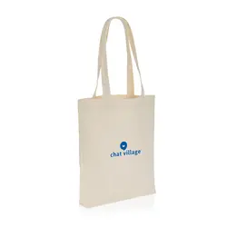 Vrećica za kupovinu od recikliranog platna Impact AWARE™ 285 gsm P762.93 off white-3