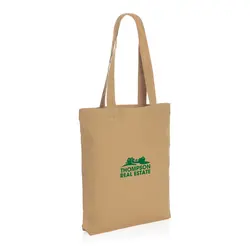 Vrećica za kupovinu od recikliranog platna Impact AWARE™ 285 gsm P762.93 brown-3