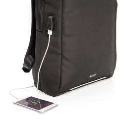 Ruksak za laptop RFID i USB Swiss Peak AWARE™ P763.16 black-9