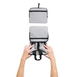 Klasični sklopivi ruksak Dillon AWARE™ RPET P763.19 grey-7