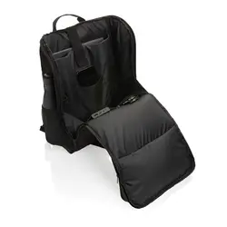 Deluxe ruksak sa solarnom pločom 5W Pedro AWARE™ RPET P763.29 black-2