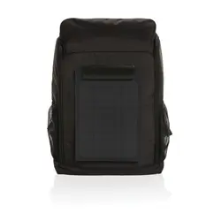 Deluxe ruksak sa solarnom pločom 5W Pedro AWARE™ RPET P763.29 black-4