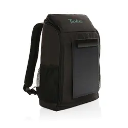 Deluxe ruksak sa solarnom pločom 5W Pedro AWARE™ RPET P763.29 black-3
