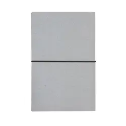 Rokovnik A5 od reciklirane kože P772.21 light grey-6
