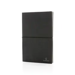 Rokovnik A5 od reciklirane kože P772.21 grey-1