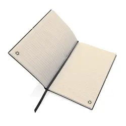 Rokovnik A5 od reciklirane kože P772.21 grey-4