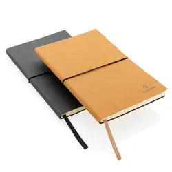 Rokovnik A5 od reciklirane kože P772.21 grey-7