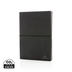 Rokovnik A5 od reciklirane kože P772.21 grey-0
