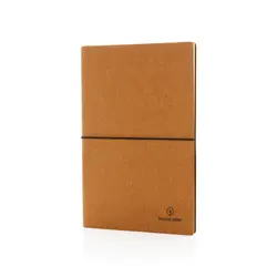 Rokovnik A5 od reciklirane kože P772.21 brown-1