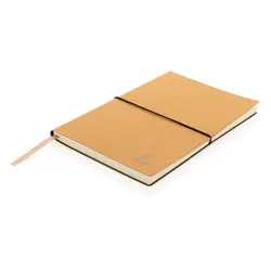 Rokovnik A5 od reciklirane kože P772.21 brown-2