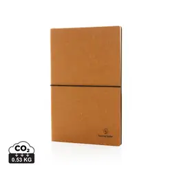 Rokovnik A5 od reciklirane kože P772.21 brown-14