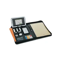Promotivni mapa za dokumente A4 sa patentnim zatvaračem  P772.62 black-1