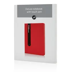 Rokovnik PU A5 s tvrdim koricama i kemijskom olovkom P773.31 red-5