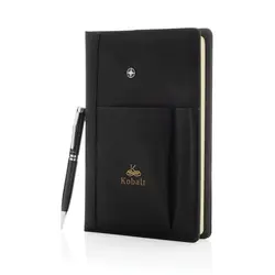 Notes i kemijska olovka Swiss Peak P773.32 black-3