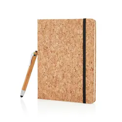 Rokovnik A5 s olovkom od bambusa P773.77 brown-1