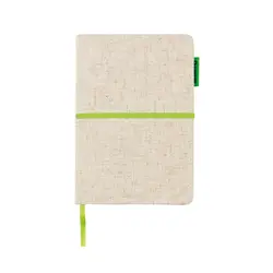 Rokovnik A5 od jute P773.94 green-6