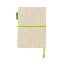 Rokovnik A5 od jute P773.94 green-7